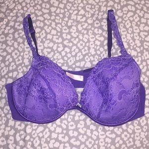 42D Purple Lacy Bra